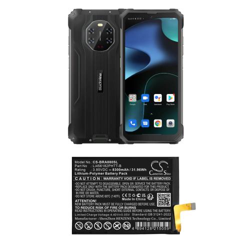 Batterie  blackview li456182phtt b