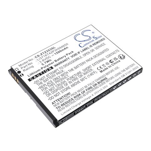Batterie telephone zte 353vl