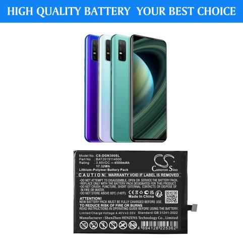 Batterie telephone doogee n30
