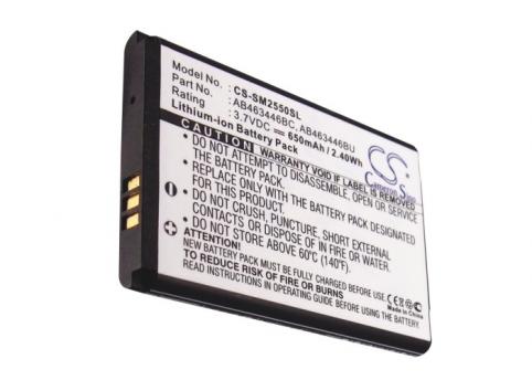 Batterie  samsung gt-e2520 gt-e2550 e2550 e2550 monte slider m2510 gt-e1150 gt-e