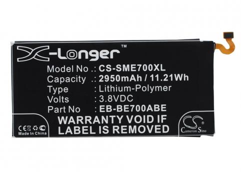 Batterie telephone samsung sm e700f