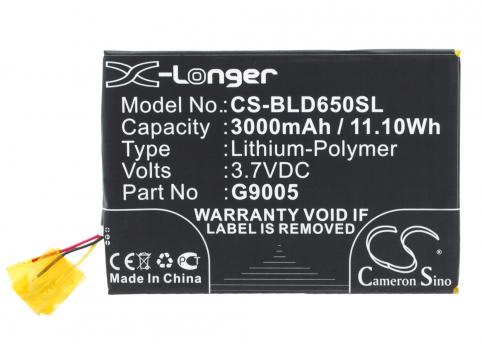 Batterie telephone blu d650a