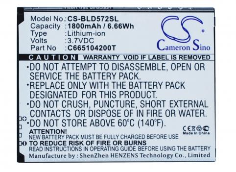 Batterie telephone blu d572a