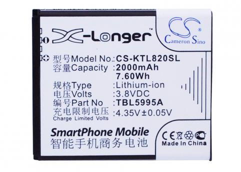 Batterie telephone k touch l820