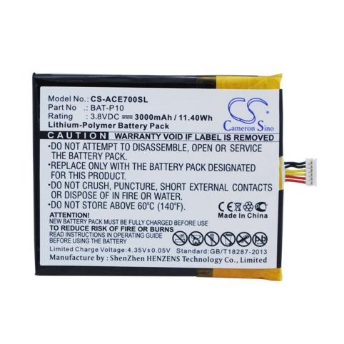 Batterie  acer bat-p10 liquid e700