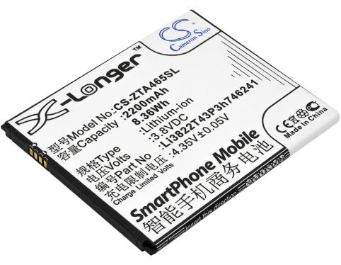 Batterie telephone zte blade a475