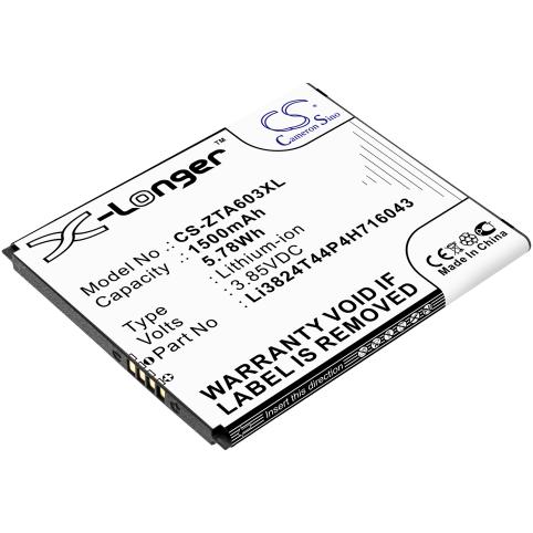Batterie telephone zte blade a603