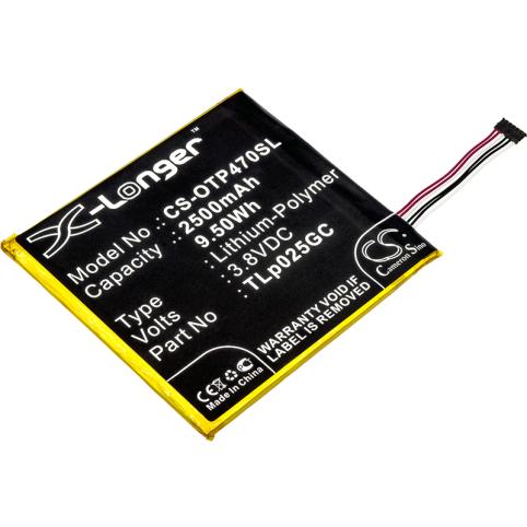 Batterie telephone alcatel one touch pixi 4 7.0 4g