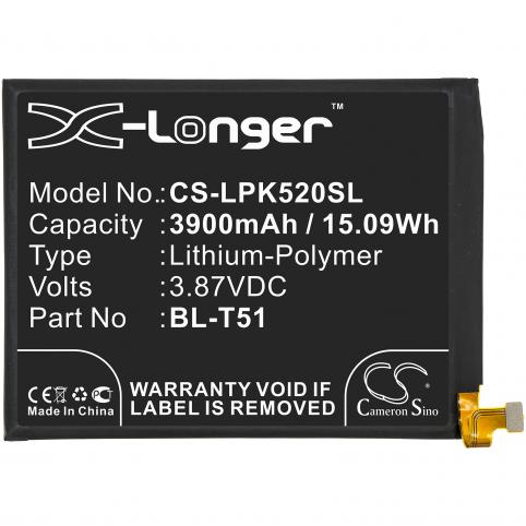 Batterie telephone lg lmk520emw