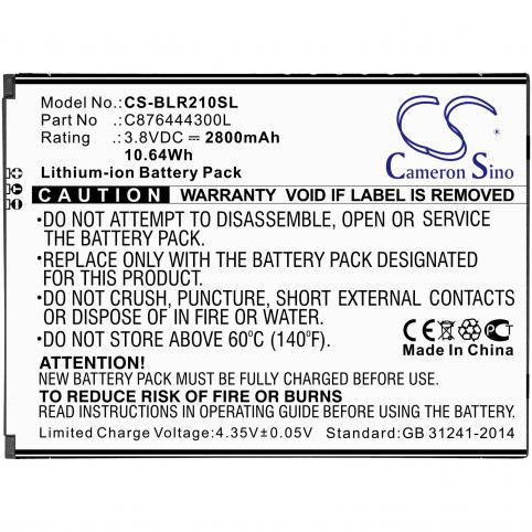 Batterie telephone blu r210ww