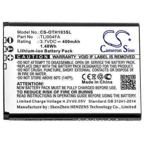 Tli004fa onetouch 1013x batterie telephone alca