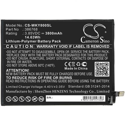 Batterie telephone wiko y80