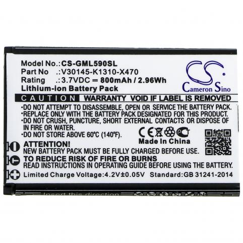 Batterie gigaset v30145 k1310 x470 gl590