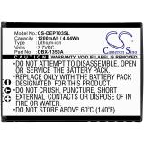 Batterie  doro dbx-1350a 7030