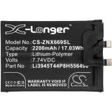 Batterie telephone zte nx669j p