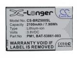 Batterie telephone blackberry z5