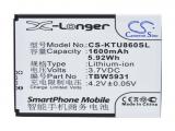 Batterie telephone k touch e616