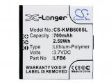 Batterie telephone kazam life b6
