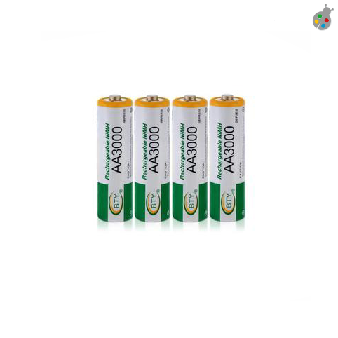  piles rechargeables aa 3000 mah